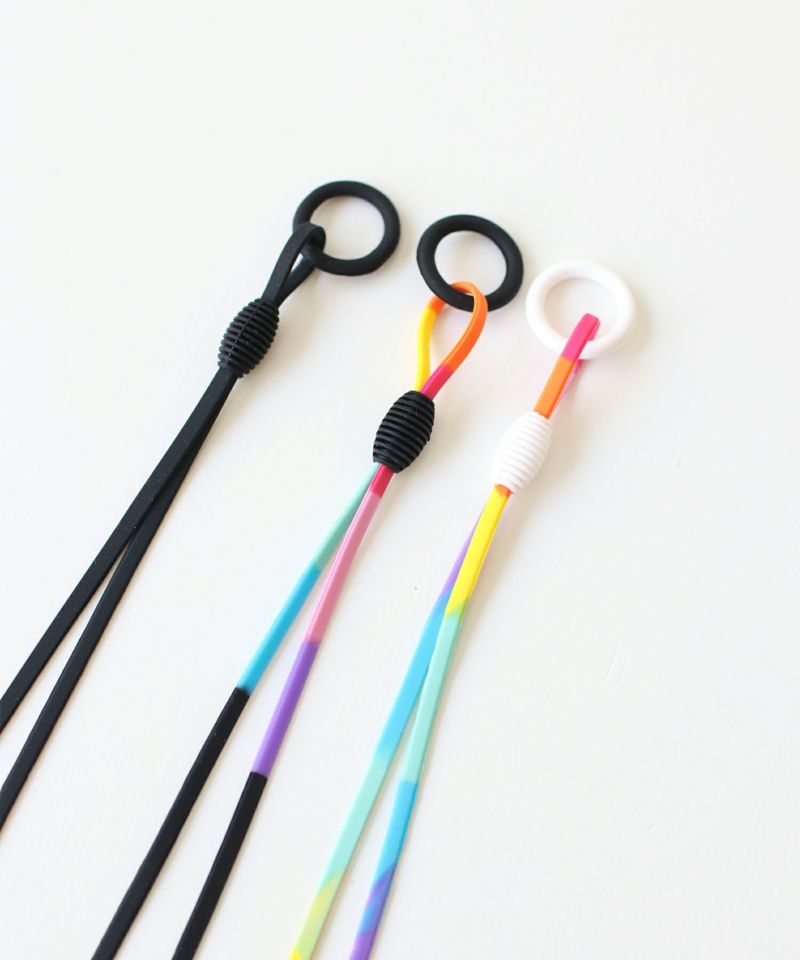 市場 Dulton BLACK ストラップ グラス GLASSES A724-871BK SILICONE ダルトン STRAP シリコン