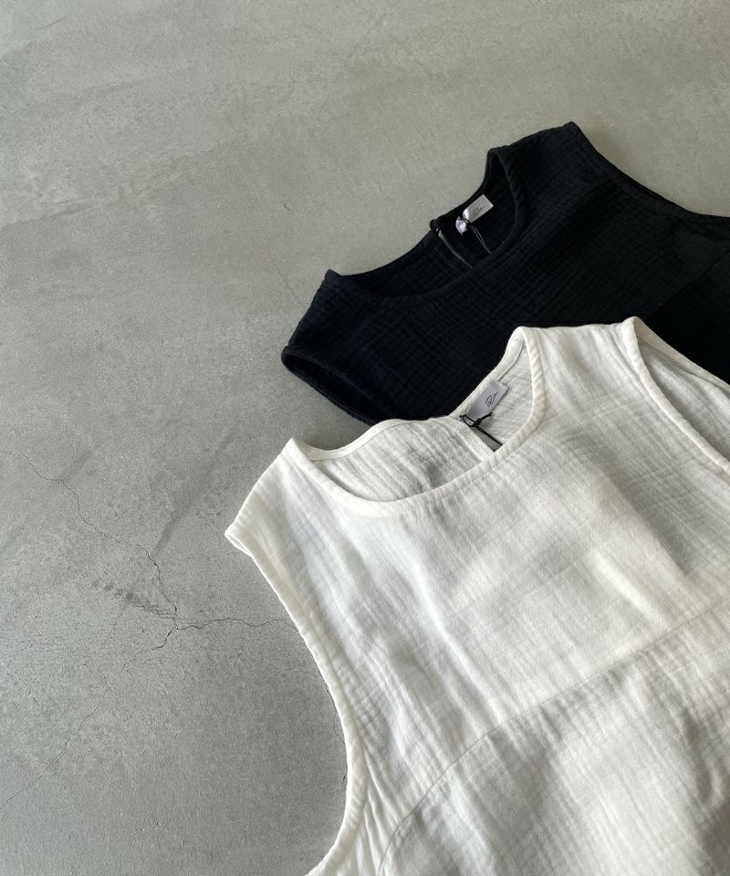新品♡canaljean arc Wガーゼノースリチュニック アーク 正規品販売! アーク 新品♡canaljean arc Wガーゼノースリチュニック アーク 正規品販売! アーク
