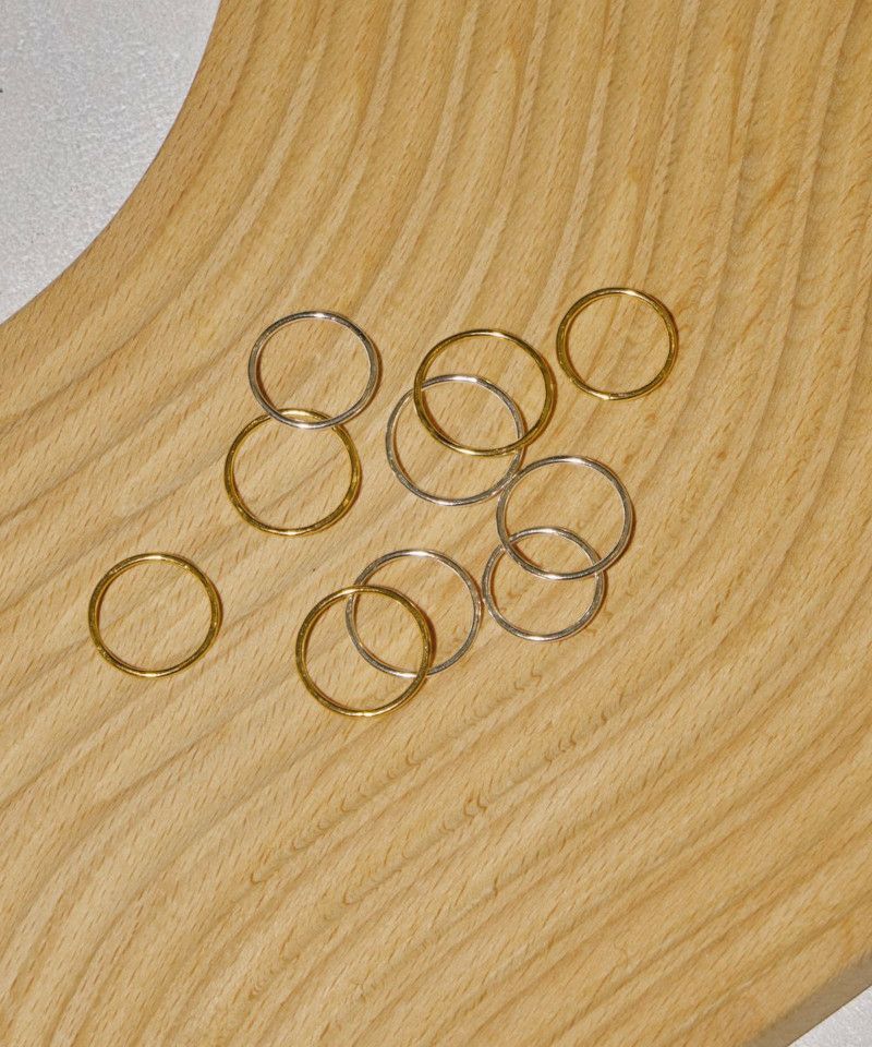 ゴールドリング 5個セットThin Ring 5 Set ゴールドリング 5個セットThin Ring 5 Set