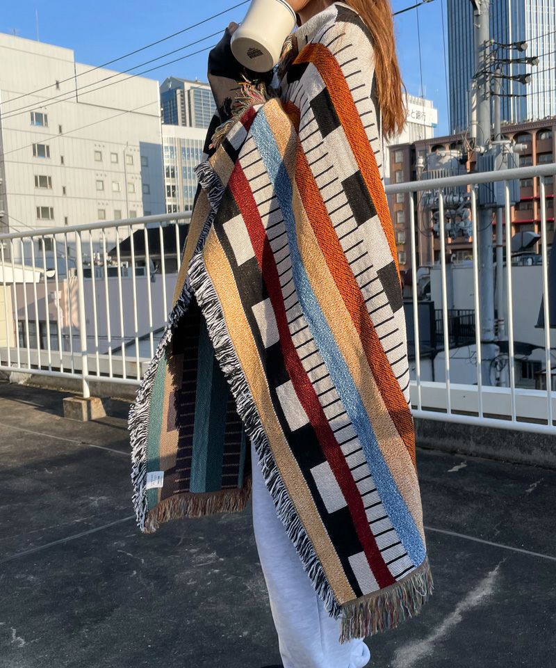#ポイントカード交換　#非売品　#ジャガードカバー　#マルチクロス　#ダヤン DULTON ブランケット JACQUARD MULTI CLOTH S/ ジャカード