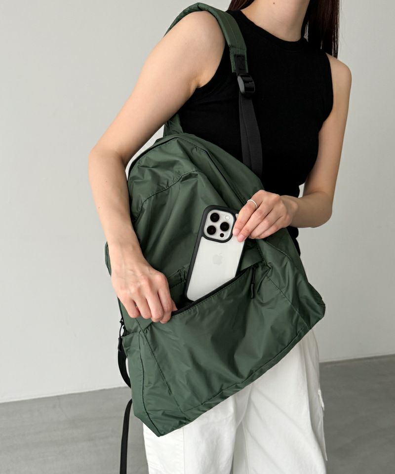 El mar drawstring backpackマチ175cm - リュック/バックパック