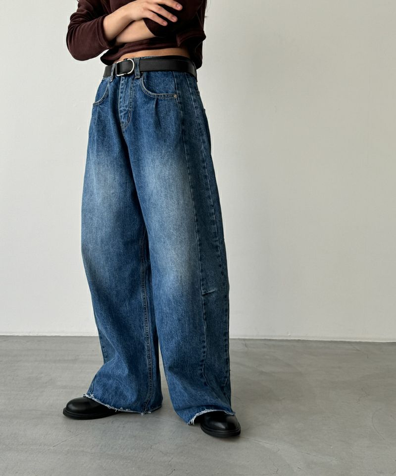 diggity切替カットオフデニムパンツ | CANAL JEAN（キャナルジーン 