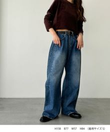 CANAL JEAN（キャナルジーン）の「diggity 切替カットオフデニム