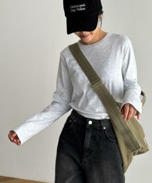 El marコットンストレッチロングTシャツ | CANAL JEAN（キャナル