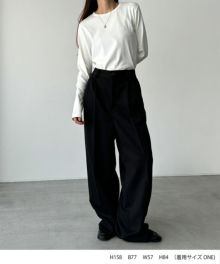 El marコットンストレッチロングTシャツ | CANAL JEAN（キャナル