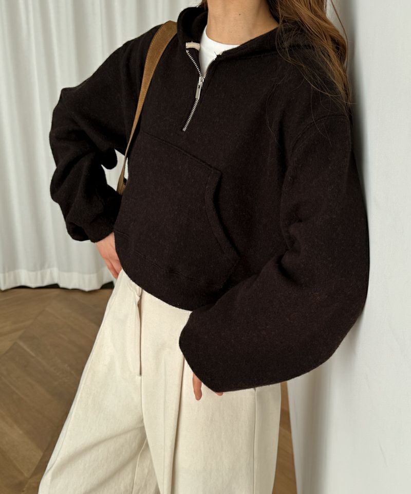 タイムセール50%OFF】【セットアップ対応】El marフリースハーフジップ