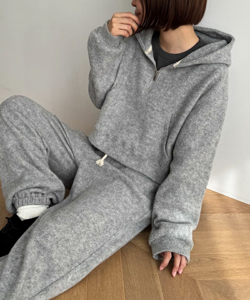 タイムセール50%OFF】【セットアップ対応】El marフリースハーフジップ