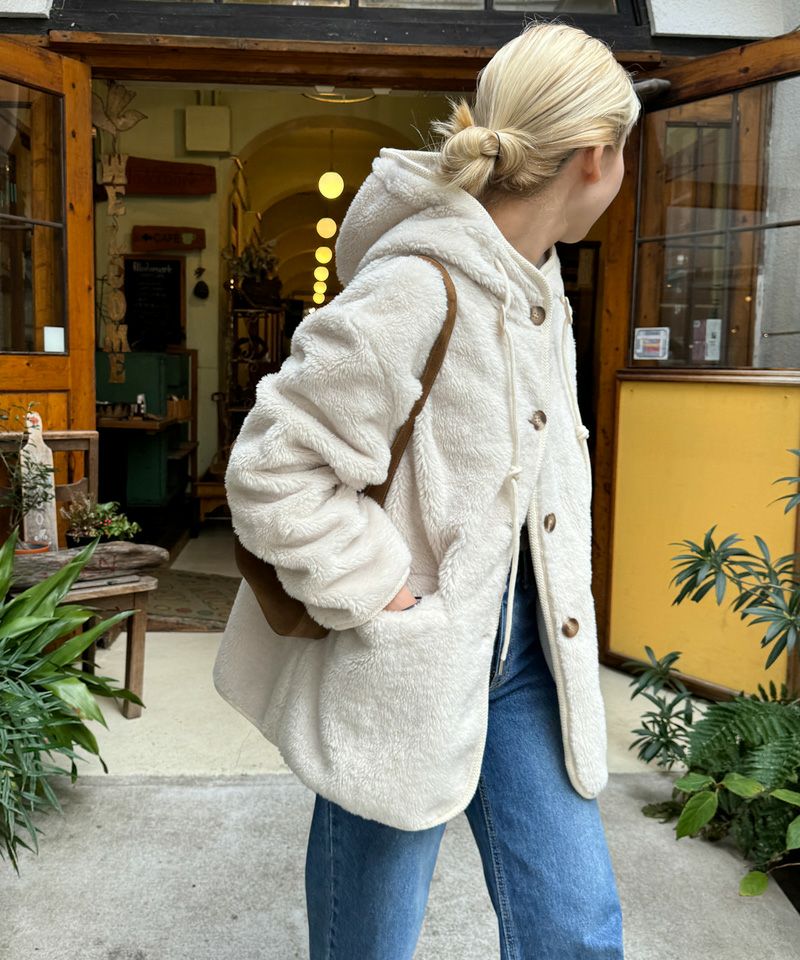 キャナルジーン CANAL JEAN El mar フードパファージャケット （ブラック） -ファッション通販 FASHION WALKER