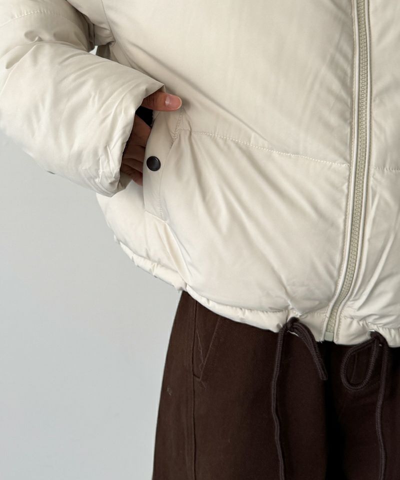 Lakey Park配色パファーショートブルゾン | CANAL JEAN（キャナル