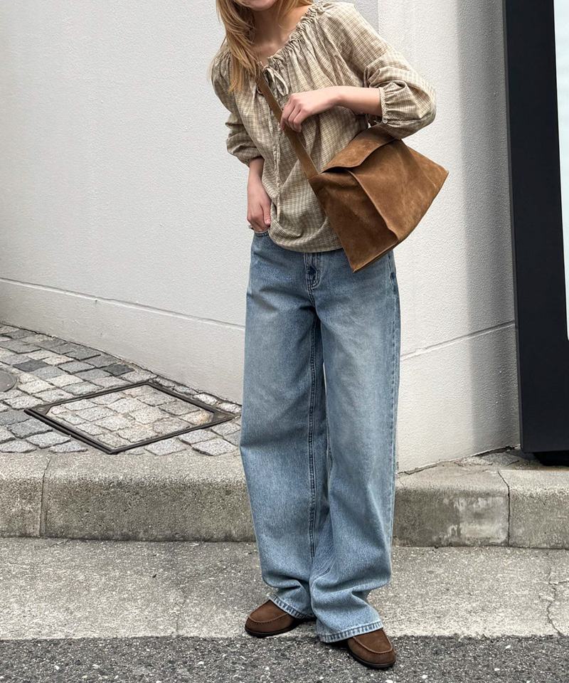 diggityスウェードフラップショルダーバッグ | CANAL JEAN（キャナル  