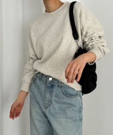 タイムセール34%OFF】El marコンパクト裏毛クルーネック