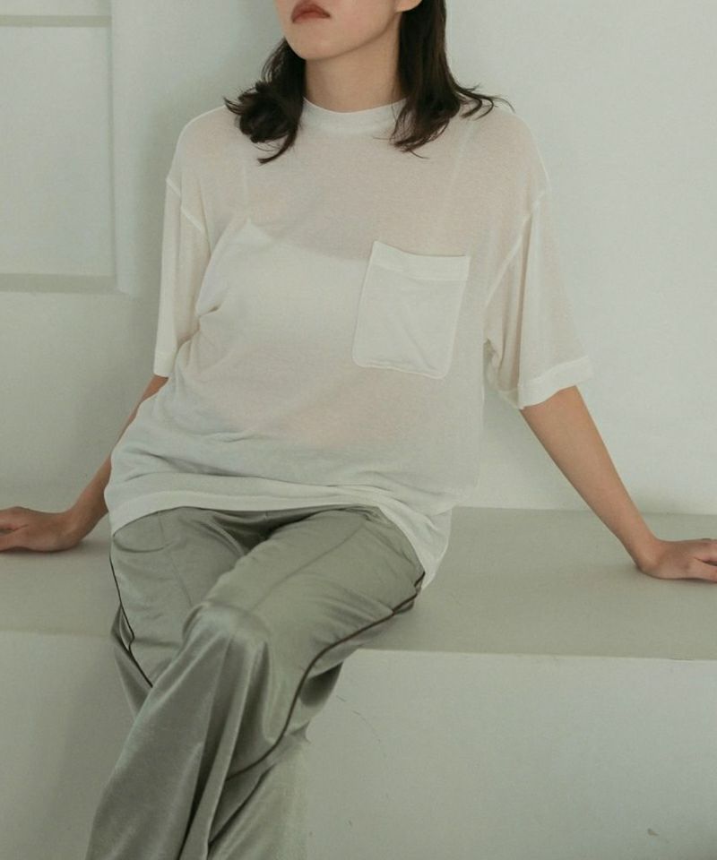 anukePiping Satin Pants パイピングサテンパンツ/62510704