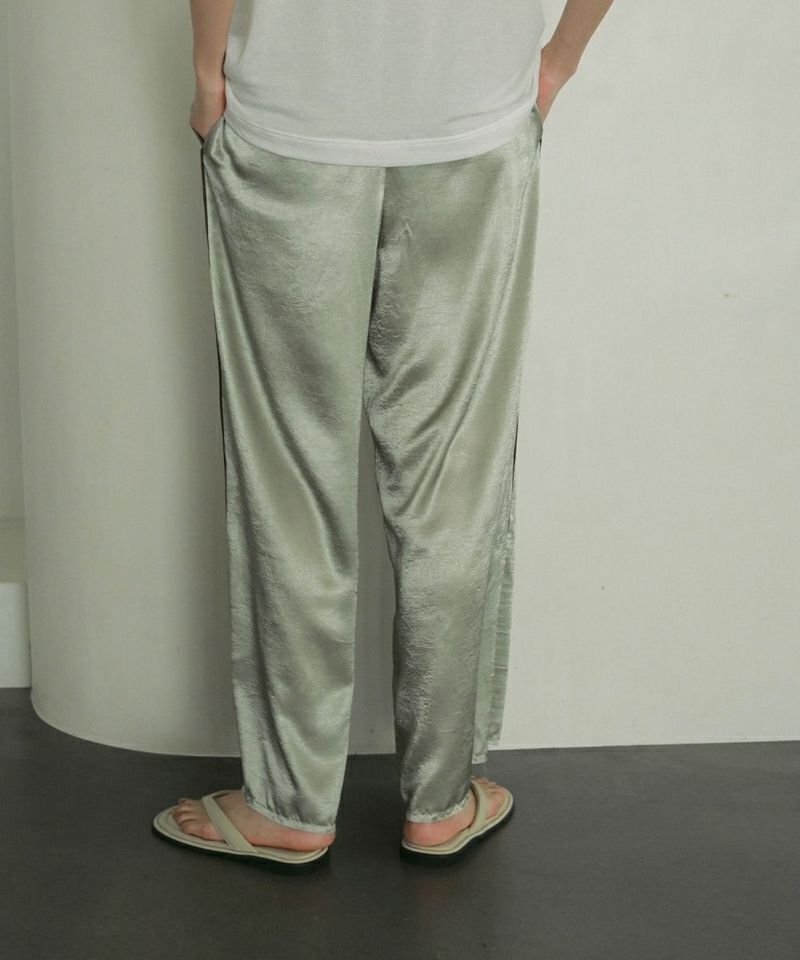 anukePiping Satin Pants パイピングサテンパンツ/62510704