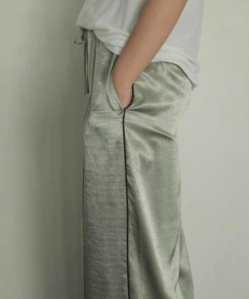 ブランド雑貨総合 anukePiping Satin Pants パイピングサテンパンツ/62510704 パンツ