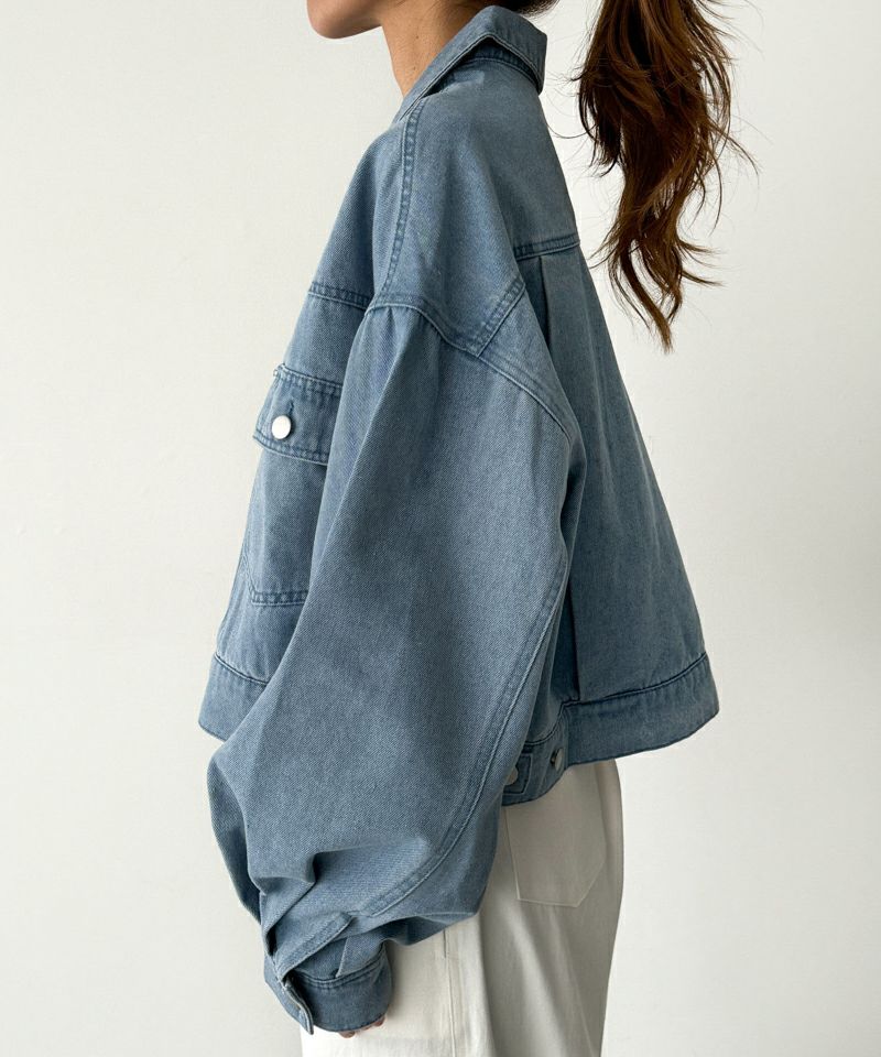 RED CHOP WORKS バルーンスリーブデニムジャケット CANAL JEAN（キャナルジーン）の「RED CHOP WORKS バルーン