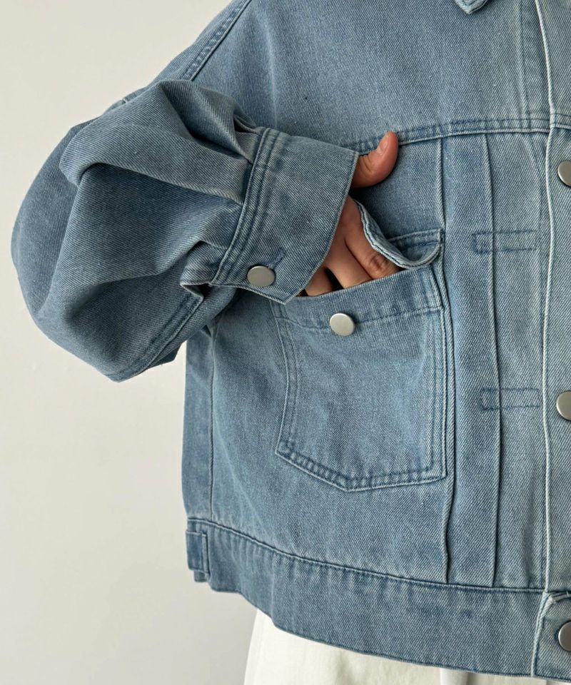 RED CHOP WORKS CPOジャケット RED CHOP WORKSバルーンスリーブデニムジャケット | CANAL JEAN