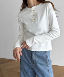 HARINGヴィンテージコットンヘンリーロングTシャツ | CANAL JEAN HARINGヴィンテージコットンヘンリーロングTシャツ | CANAL JEAN