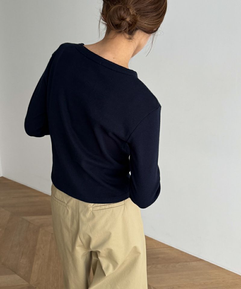 HARINGヴィンテージコットンヘンリーロングTシャツ | CANAL JEAN HARINGヴィンテージコットンヘンリーロングTシャツ | CANAL JEAN
