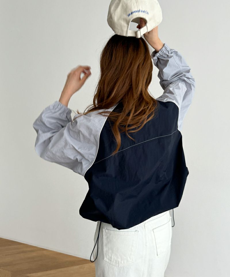 El mar配色ナイロンブルゾン | CANAL JEAN（キャナルジーン）公式  