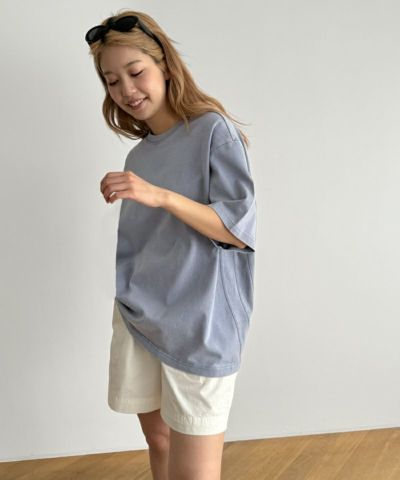 choice_cnl<br>SEIRTAND<br>ピグメントオーバーTシャツ