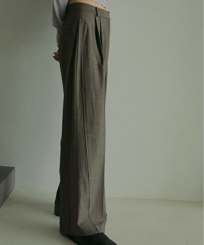 セットアップ対応】anukePanel Wide Pants パネルワイドパンツ セットアップ対応】anukePanel Wide Pants パネルワイドパンツ