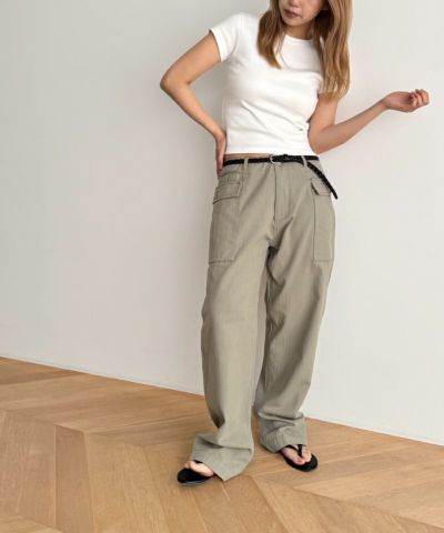 El mar<br>ヘリンボーンカーゴパンツ