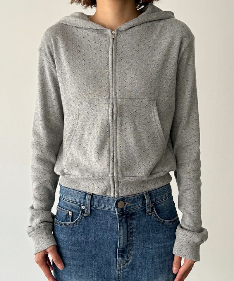CANAL JEAN - ☆キャナルジーン☆パーカー CANAL JEAN パーカー HARING 裏毛コンパクトパーカー レディース
