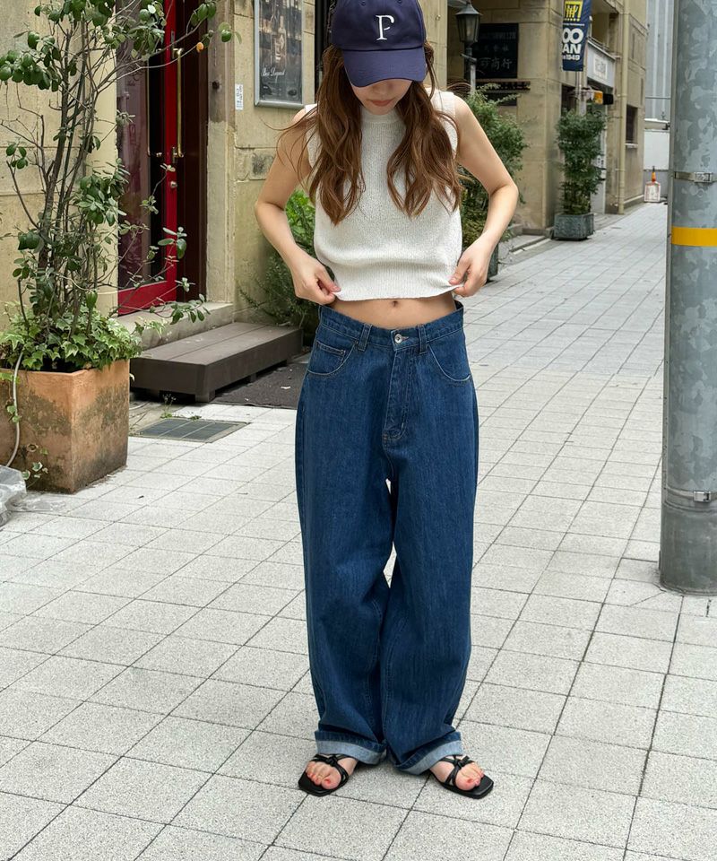 choice_cnlテーパードデニムパンツ | CANAL JEAN（キャナル