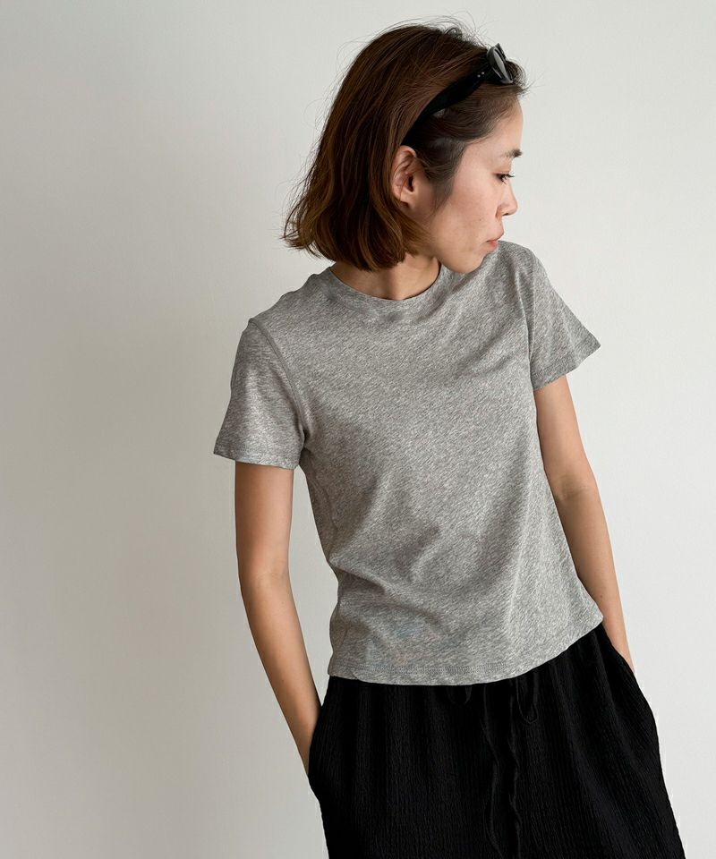 El marテンセルコットンコンパクトTシャツ | CANAL JEAN