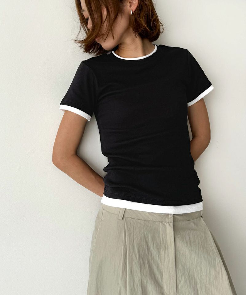 tシャツ El mar　レイヤードTシャツ レディース El marレイヤードTシャツ | CANAL JEAN（キャナルジーン）公式