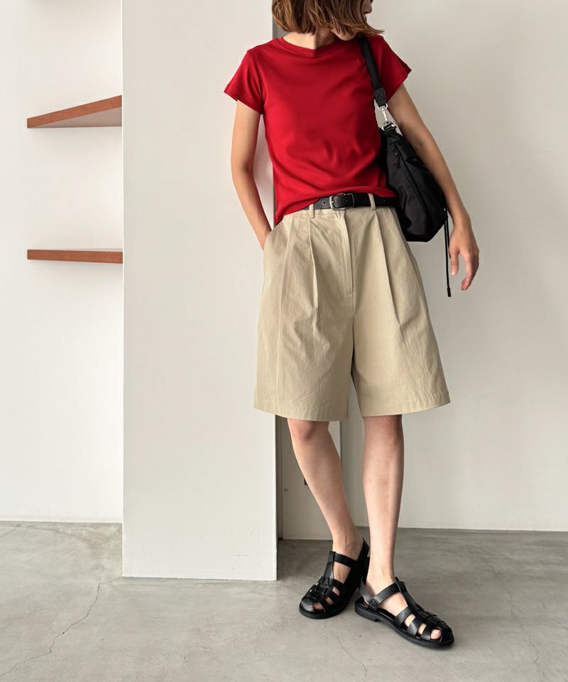 todayful ダッフルタックハーフパンツ todayful ダッフルタックハーフパンツ