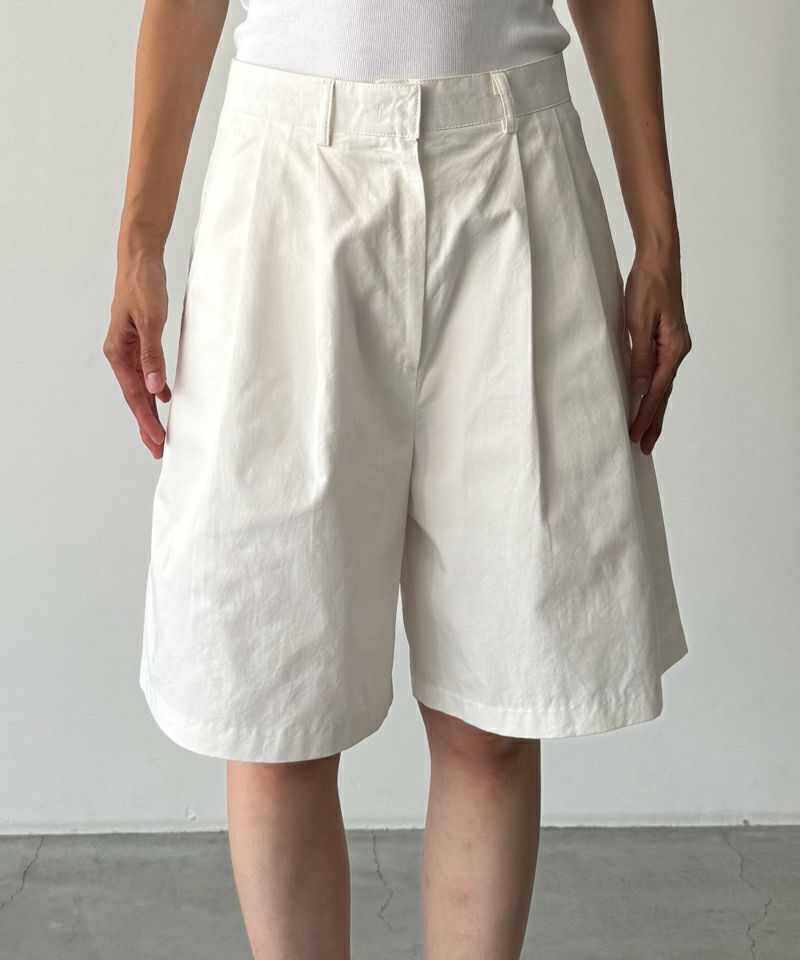 CANAL JEANS MAYSEVEN ダブルタックハーフパンツ 新品 MAYSEVENダブルタックハーフパンツ | CANAL JEAN（キャナル
