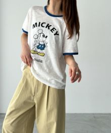 ⑤ミッキーマウス こたたん Disney】べっ甲柄 ミッキー ウォッチ Mickey 腕時計 ブラック