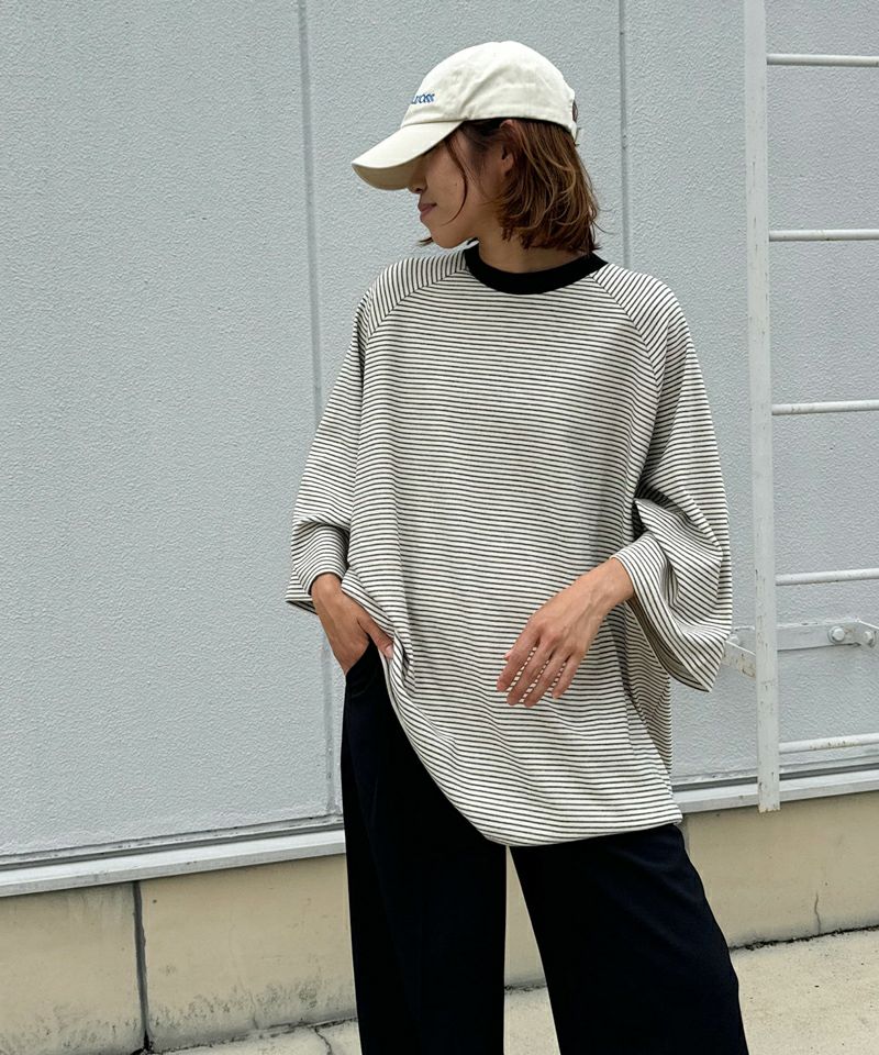 choice_cnlナローボーダーラグランTシャツ | CANAL JEAN
