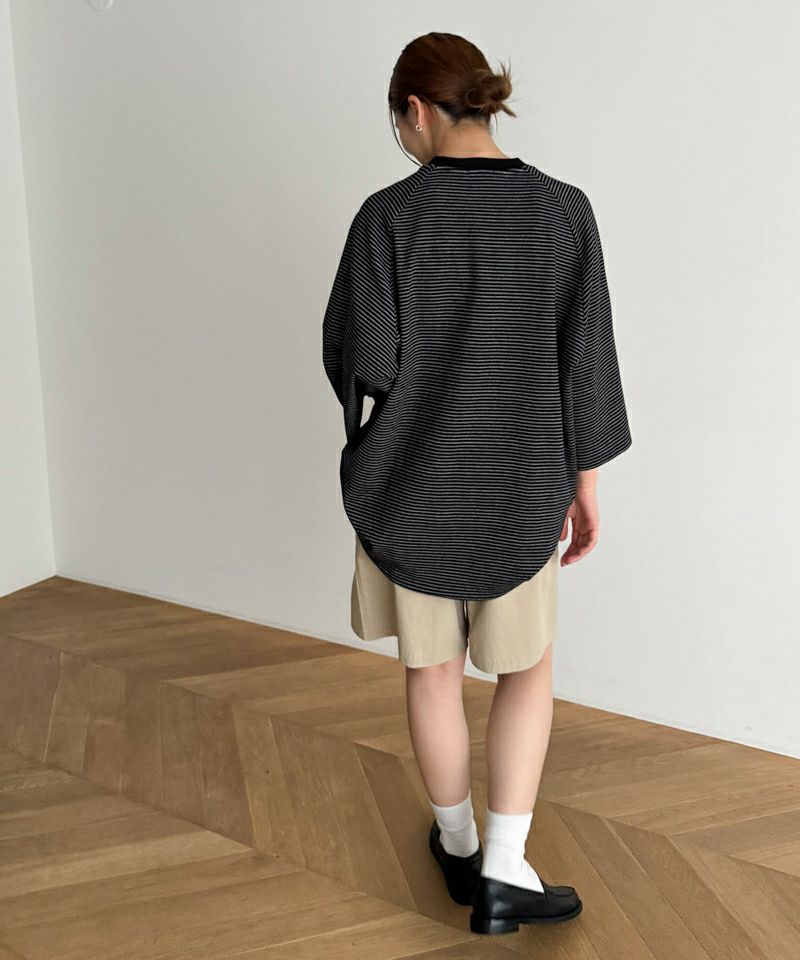 choice_cnlナローボーダーラグランTシャツ | CANAL JEAN