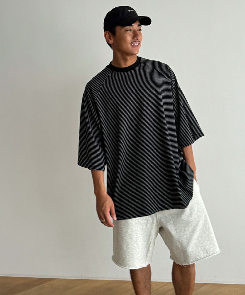 choice_cnlナローボーダーラグランTシャツ | CANAL JEAN