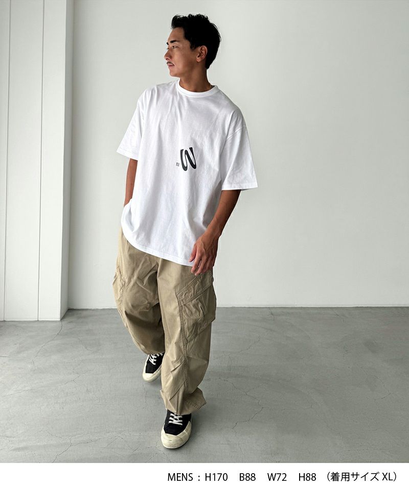 【 Jeans】ボローズ バックプリント Tシャツ WT ※送関込 4533773324456_f90e7319-bbc6-