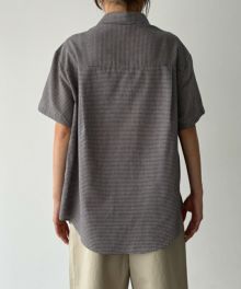 【超希少◎】MOONSTONE　半袖シャツ　チェック　刺繍　美品　完売モデル◎ CANAL JEAN｜El mar 胸刺繍チェック半袖シャツ | Rakuten