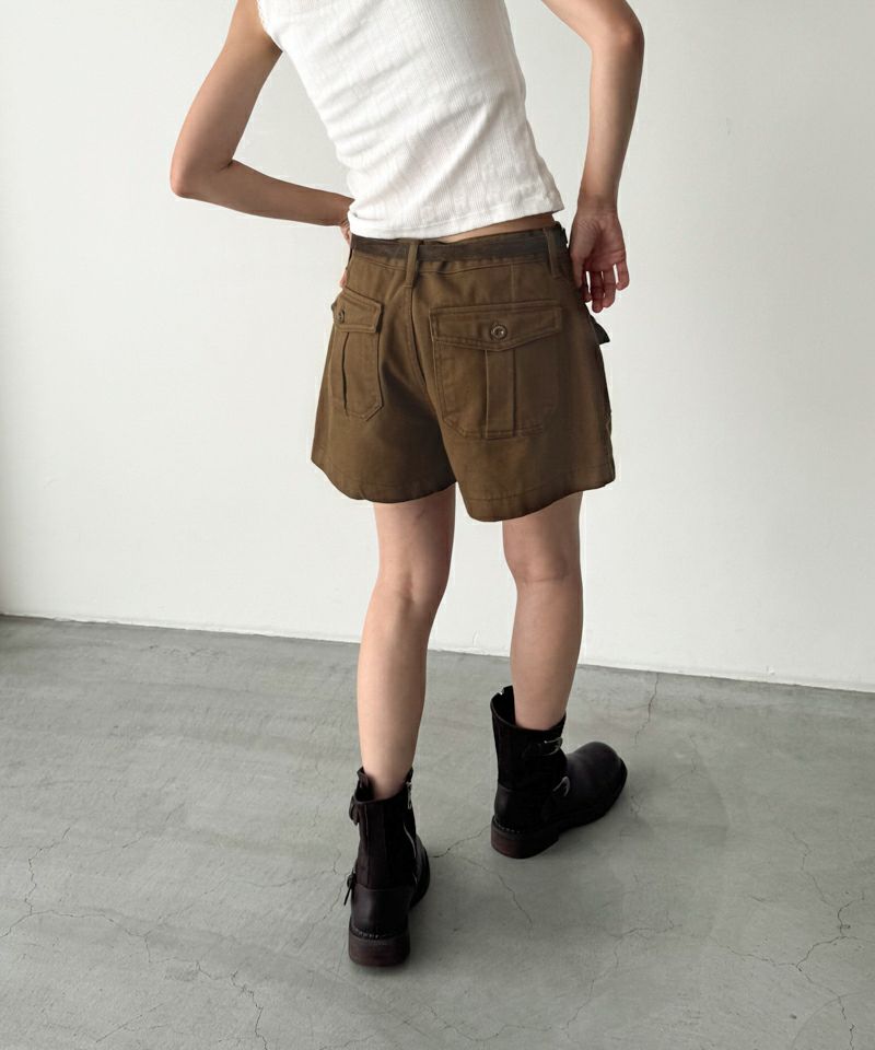 ショートパンツ BERGEN COTTON GABARDINE SUMMER GABARDINE HALF PANTS – Shinzone