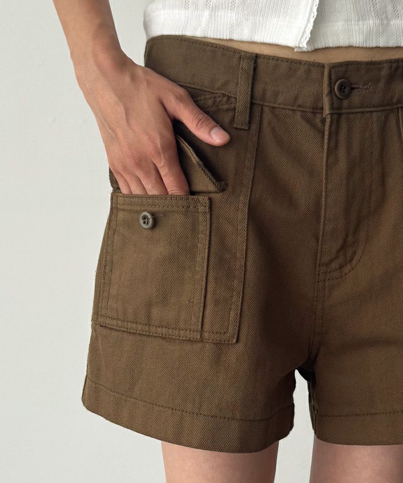 MAYSEVENコットンツイルカーゴショートパンツ | CANAL JEAN
