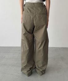 キャナルジーン　【El mar】チノパンツ El marコットン裾ボタンカーブパンツ | CANAL JEAN（キャナル