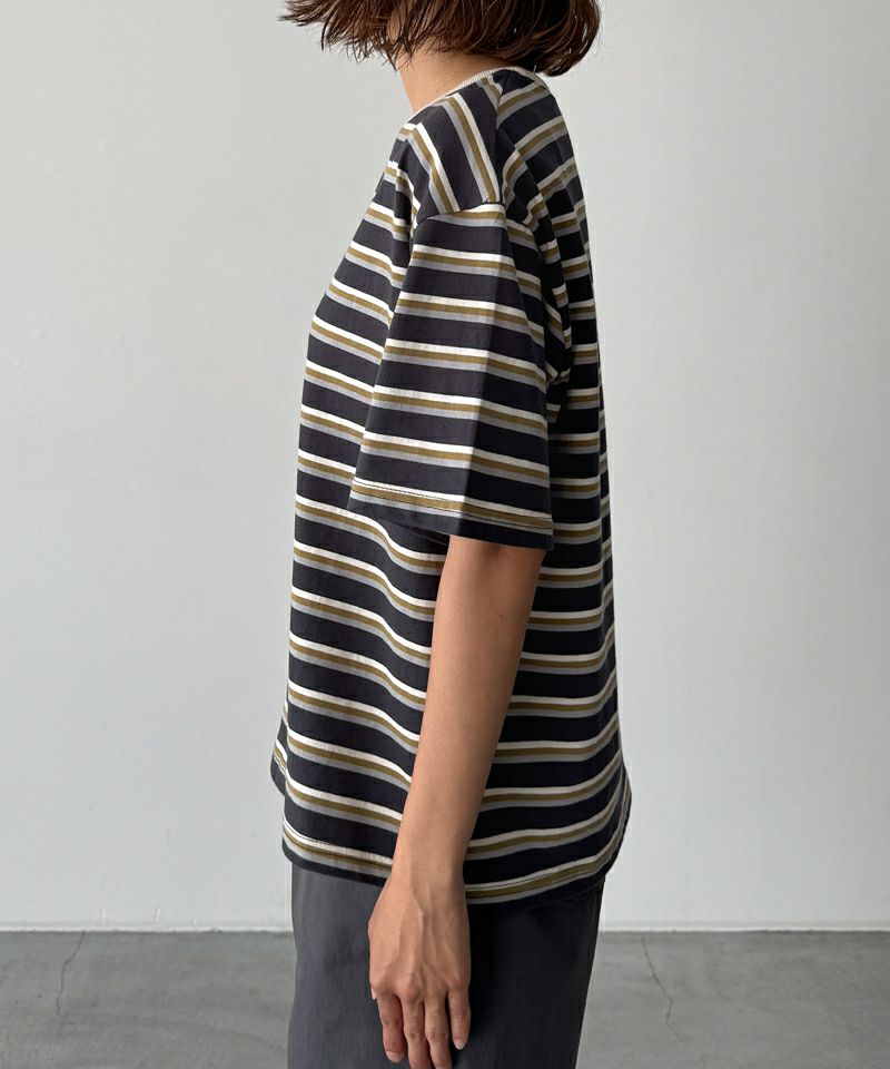 El marリンガーマルチボーダーTシャツ | CANAL JEAN（キャナル