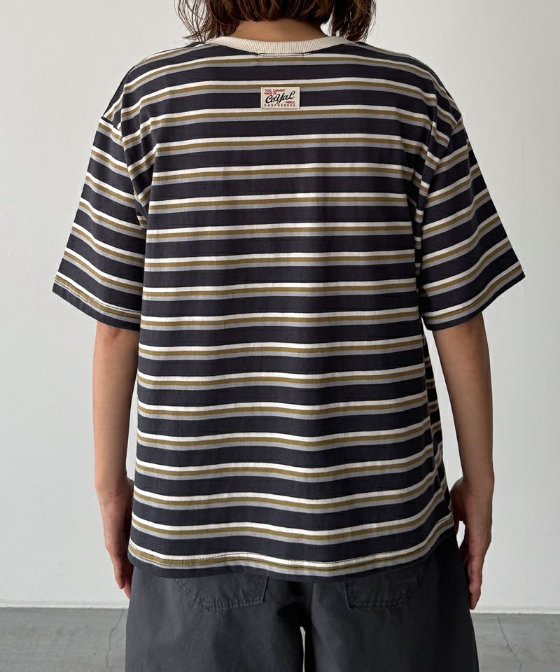 El marリンガーマルチボーダーTシャツ | CANAL JEAN（キャナル