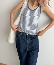 CANAL JEAN - CANALJEAN 美品　El mar　ボーダージップパーカー　ネイビー CANALJEAN 美品 El mar ボーダージップパーカー ネイビー - メルカリ