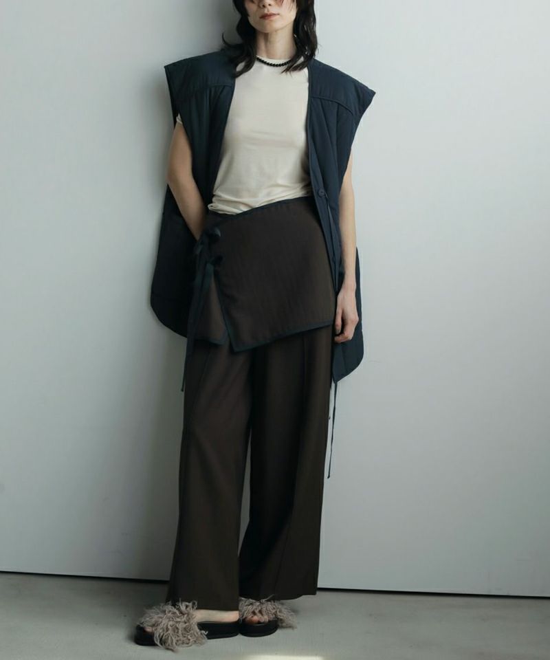 anukePintuck Wide Pants ピンタックワイドパンツ/62520730