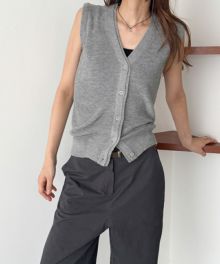 CANALJEAN♡diggityノーカラーパファーベスト CANALJEAN♡diggityノーカラーパファーベスト （CANAL JEAN