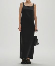 らぶ【新品】todayful Squareneck Satin Dress Squareneck Satin Dress（ワンピース）｜TODAYFUL（トゥデイフル