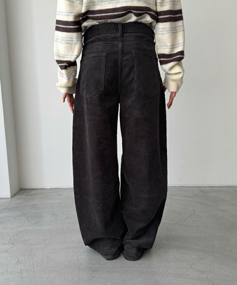 CANAL JEAN コーデュロイパンツ choice_cnlSEIRTANDコーデュロイカーブパンツ | CANAL JEAN