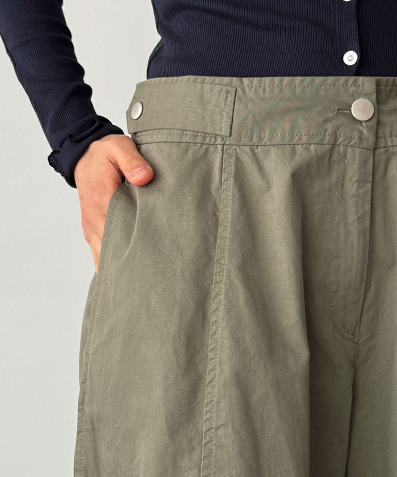 canaljeanコットンカーブパンツ CALL MY NAMEコットンカーブパンツ | CANAL JEAN（キャナル