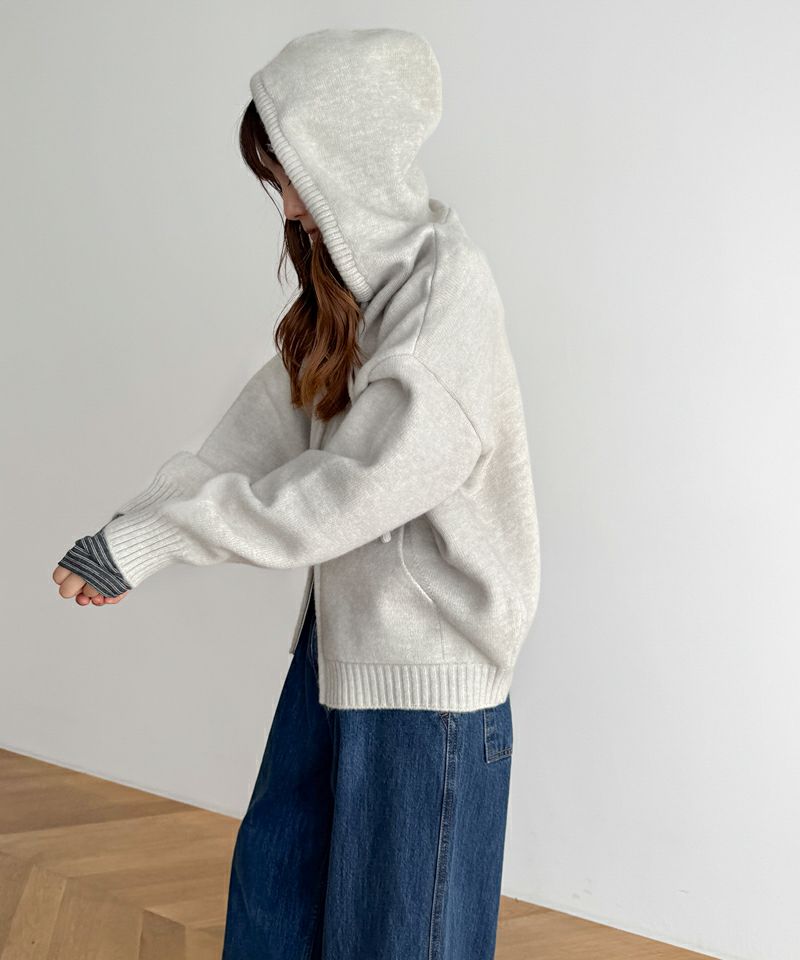 El marソフトニットZIPパーカー | CANAL JEAN（キャナルジーン）公式